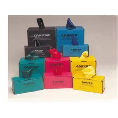 Cando International Cando 10-5222 Low Powder Exercise Band - 50 Yards - Red - Light 1213611